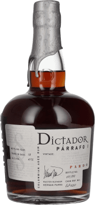 朗姆酒 Dictador Párrafo I Pardo Vintage 18 岁