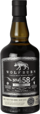 ウイスキーシングルモルト Wolfburn Nº 458 Small Batch Release 70 cl