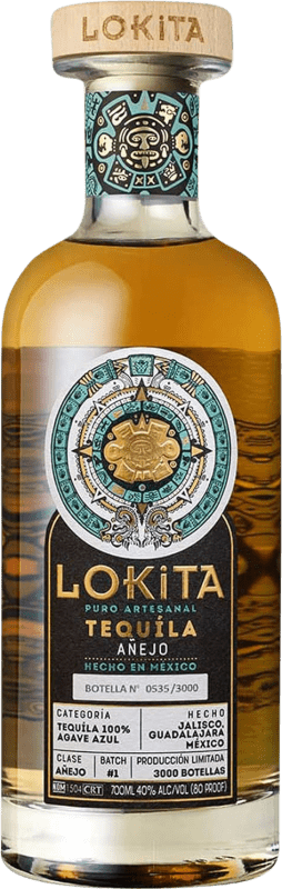 送料無料 | テキーラ Lokita Azul Añejo メキシコ 70 cl