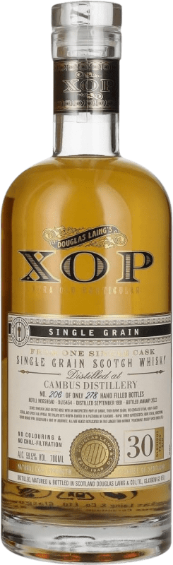 免费送货 | 威士忌单一麦芽威士忌 Douglas Laing's Xtra Old Particular XOP at Cambus Single Grain 英国 30 岁 70 cl