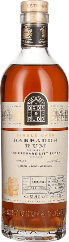 Бесплатная доставка | Ром Berry Bros & Rudd Barbados Single Cask — Одна бочка Объединенное Королевство 70 cl
