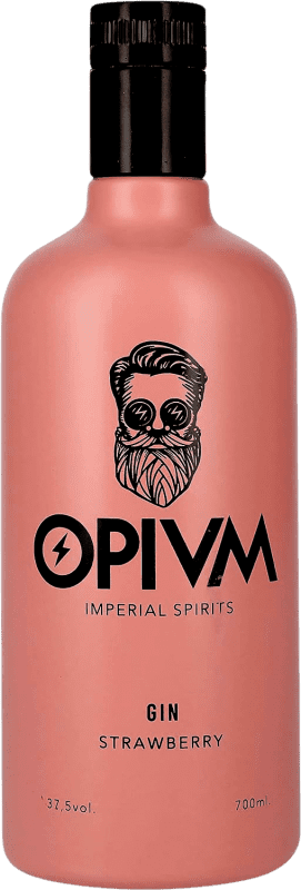 Бесплатная доставка | Джин Opivm Strawberry Португалия 70 cl