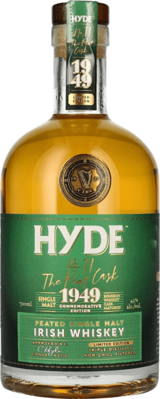 59,95 € | Single Malt Whisky Hyde Nº 11 1949 Commemorative Cask, Limited Edition, Peated Ireland 70 cl