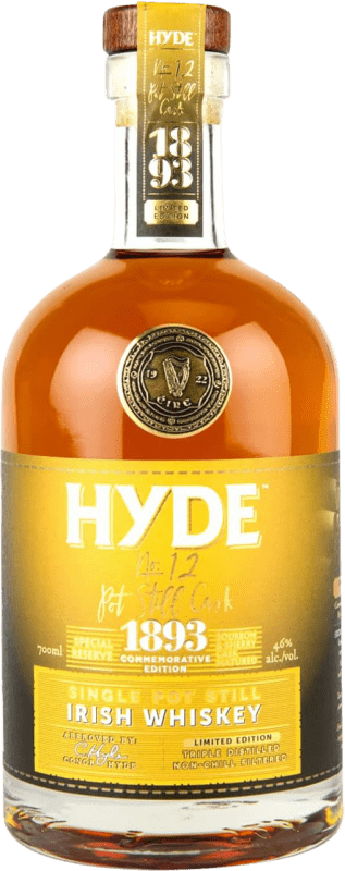 43,95 € | Single Malt Whisky Hyde Nº 12 Single Pot Still 1893 Commemorative Cask Finish, Limited Edition Ireland 70 cl