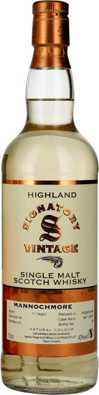41,95 € Envoi gratuit | Whisky Single Malt Signatory Vintage Mannochmore 13 Ans