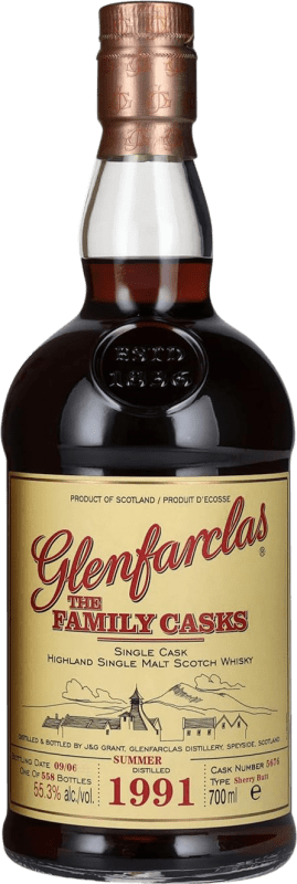799,95 € Бесплатная доставка | Виски из одного солода Glenfarclas The Family Casks Summer Sherry Butt