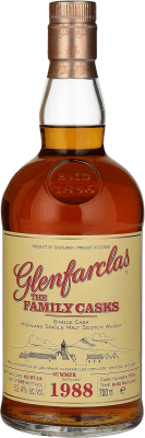 威士忌单一麦芽威士忌 Glenfarclas The Family Casks Summer Refill Sherry Butt 70 cl