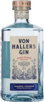 免费送货 | 金酒 Von Hallers Becher 德国 瓶子 Medium 50 cl