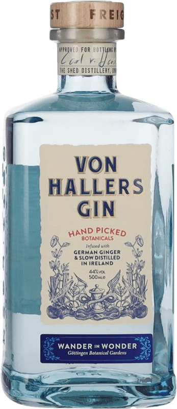 Kostenloser Versand | Gin Von Hallers Becher Deutschland Medium Flasche 50 cl