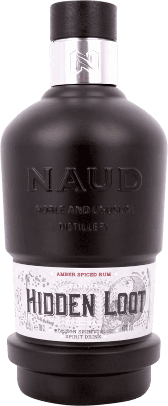 Envoi gratuit | Rhum Naud Hidden Loot Amber Spiced Panama 70 cl