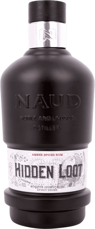 Envío gratis | Ron Naud Hidden Loot Amber Spiced — Especiado Panamá 70 cl