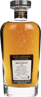 威士忌单一麦芽威士忌 Signatory Vintage Cask Strength Collection at North British 30 岁 70 cl