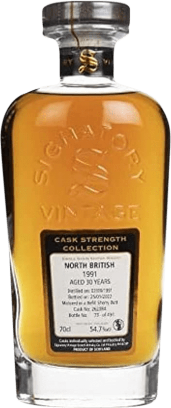 197,95 € | Односолодовый виски Signatory Vintage Collection at North British Cask Strength — Бочковая крепость Объединенное Королевство 30 Лет 70 cl