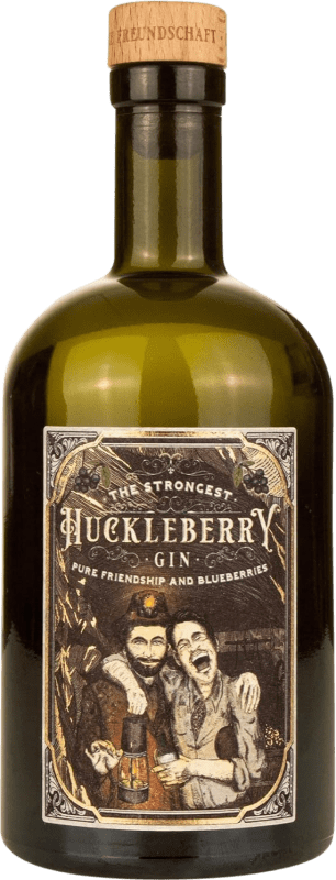 Free Shipping | Gin Huckleberry The Strongest Germany Medium Bottle 50 cl