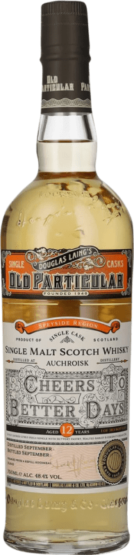 88,95 € Free Shipping | Single Malt Whisky Douglas Laing's Old Particular at Auchroisk Cheers to Better Days Single Cask 12 Years