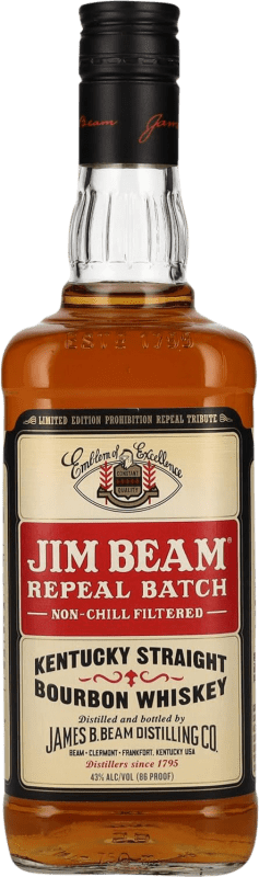 Kostenloser Versand | Bourbon Whisky Jim Beam Repeal Batch, Limitierte Edition Vereinigte Staaten 75 cl