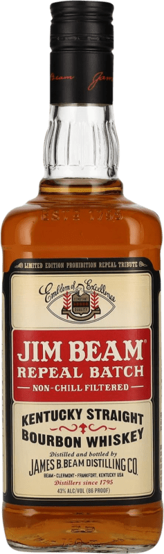 Free Shipping | Whisky Bourbon Jim Beam Repeal Batch Limited Edition United States 75 cl