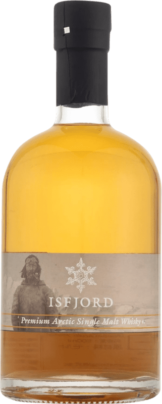 Free Shipping | Whisky Single Malt Isfjord Artic Premium Premium Arctic Denmark Medium Bottle 50 cl