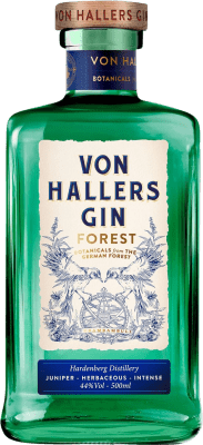 Envio grátis | Gin Von Hallers Gin Forest Alemanha Garrafa Medium 50 cl