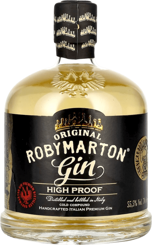 Бесплатная доставка | Джин Roby Marton Original High Proof Италия 70 cl