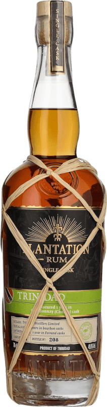 Spedizione Gratuita | Rum Plantation Rum Trinidad Chardonnay Cask Finish — Affinato in Botte, Edizione Limitata Barbados 70 cl