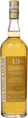 Whisky Single Malt Glencadam Sauternes Cask Finish — Afinado em Barrica, Edição Limitada 13 Anos 70 cl