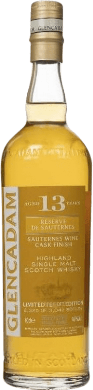 免费送货 | 威士忌单一麦芽威士忌 Glencadam Sauternes Cask Finish Limited Edition 英国 13 岁 70 cl