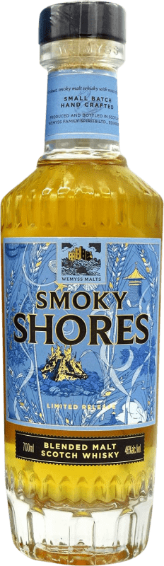 Envoi gratuit | Whisky Blend Wemyss Smoky Shores Royaume-Uni 70 cl
