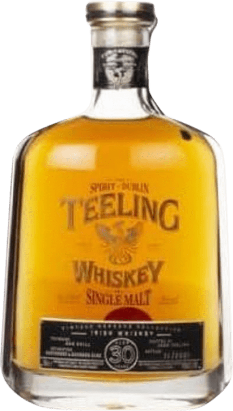 Бесплатная доставка | Виски из одного солода Teeling Sauternes & Bourbon Cask Ирландия 30 Лет 70 cl