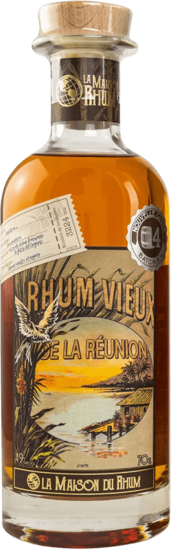 Free Shipping | Rum La Maison du Rhum La Réunion Nº 4 Batch Venezuela 70 cl