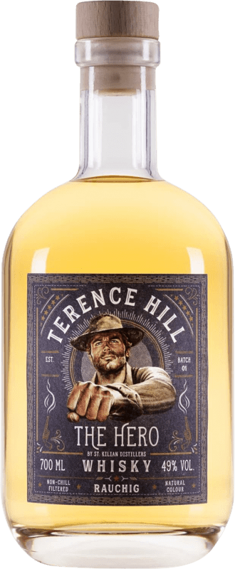 82,95 € Бесплатная доставка | Купажированный виски St. Kilian Terence Hill The Hero Rauchig