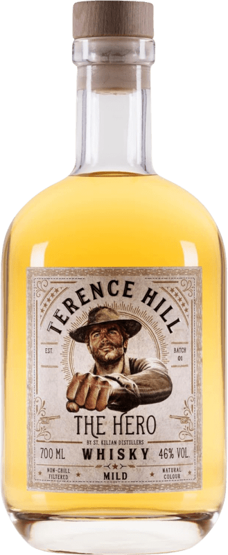 46,95 € | Whisky Blend St. Kilian Terence Hill The Hero Mild Allemagne 70 cl
