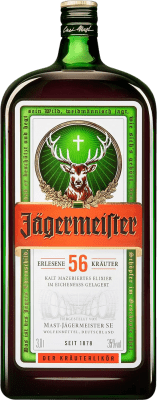 Kräuterlikör Mast Jägermeister Spezielle Flasche 3 L