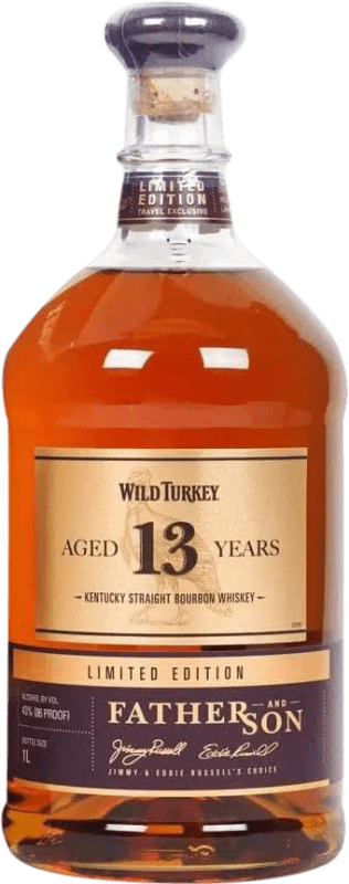 282,95 € 送料無料 | バーボンウイスキー Wild Turkey Father and Son 限定版 13 年