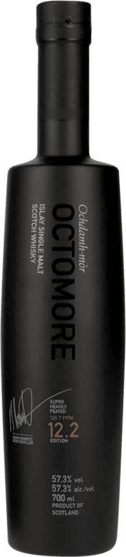 249,95 € Envío gratis | Whisky Blended Bruichladdich Octomore Super Heavily 12.2 Edición Limitada, Peated — Ahumado