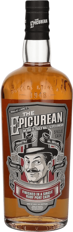 Envio grátis | Whisky Blended Douglas Laing's The Epicurean Ruby Wine Cask Finish — Afinado em Barrica, Edição Limitada Reino Unido 70 cl