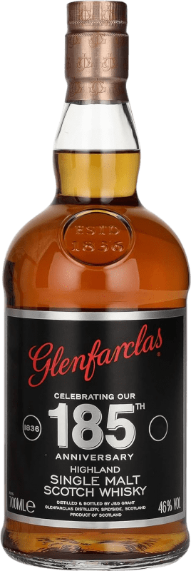 Envoi gratuit | Single Malt Whisky Glenfarclas 185 Anniversary Highlands Royaume-Uni 70 cl