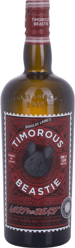 Envoi gratuit | Blended Whisky Douglas Laing's Timorous Beastie Meet The Beast Limited Edition Royaume-Uni 70 cl