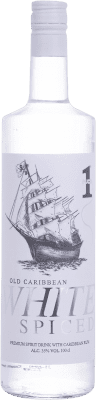 Rum Nº 1 Caribbean White — Weißer Old — Gereift 1 L
