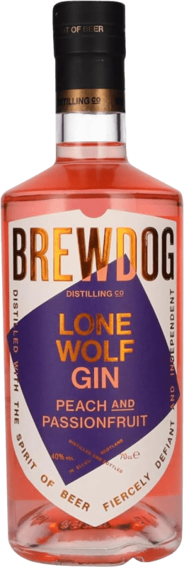 87,95 € Бесплатная доставка | Джин BrewDog LoneWolf Peach & Passion Fruit