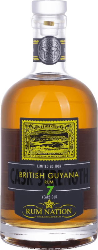 Бесплатная доставка | Ром Rum Nation British Guyana Limited Edition воссоединение 7 Лет 70 cl