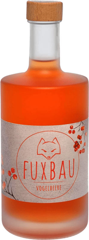 Envío gratis | Ginebra Gin Fuxbau Vogelbeere Austria Botella Medium 50 cl