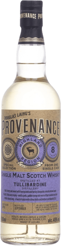 Envoi gratuit | Single Malt Whisky Douglas Laing's Provenance at Tullibardine Royaume-Uni 8 Ans 70 cl