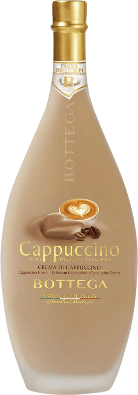 18,95 € Бесплатная доставка | Сливочный ликёр Bottega Cappuccino бутылка Medium 50 cl