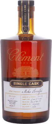 朗姆酒 Clément Trés Vieux Agricole Single Cask Moka Torréfié 瓶子 Medium 50 cl