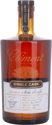 68,95 € | Ron Clément Trés Vieux Agricole Moka Torréfié Single Cask — Barrica Única Martinica Botella Medium 50 cl