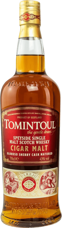 129,95 € | Single Malt Whisky Tomintoul Cigar Speyside United Kingdom 70 cl