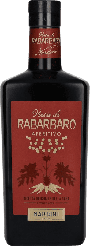 Envío gratis | Licores Bortolo Nardini Rabarbaro Aperitivo Italia 70 cl