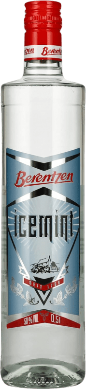 16,95 € Бесплатная доставка | Ликёры Berentzen Icemint бутылка Medium 50 cl