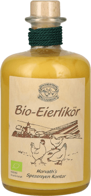 Kostenloser Versand | Liköre Gänserndorfer Kulinarium. Bio-Eierlikör Österreich Ökologisch Medium Flasche 50 cl